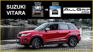 Suzuki Vitara 4WD  -  AUTO vs SNOW  -  All Grip Select - 4x4 tests on rollers