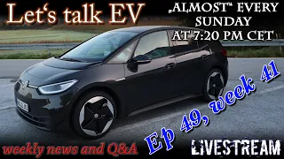 (live) Let's Talk EV - Spontaneous stream