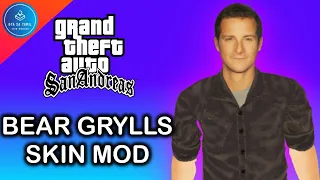 Bear Grylls skin mod for GTA SA Game | Man vs Wild