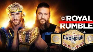WWE Royal rumble Logan Paul (c) vs. Kevin Owens Wwe United States championship #royalrumble2024