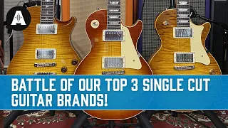 Gibson vs PRS vs Heritage - Battle Of The Single Cut Kings