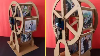 How to Make Ferri Wheel Photo Frame - Dönme Dolap Fotoğraf Albümü