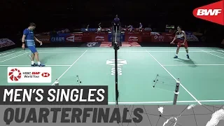 QF | MS | Kento MOMOTA (JPN) [1] vs. Viktor AXELSEN (DEN) [7] | BWF 2019