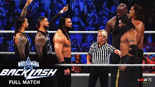 Roman Reigns & Usos vs. Omos, Veer Mahaan & Great Khali: WrestleMania Backlash 2022