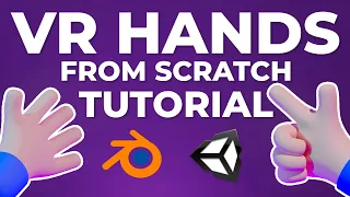 Model, Rig & Animate VR HANDS from scratch with Blender and Unity! | Full Tutorial