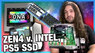 HW News - AMD Zen 4 & RDNA3 Update, Intel 12th Gen Response, PS5 SSD Support, AMD “NUC”