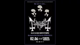 MayheM - Funeral Fog & Freezing Moon @ Moscow 02.06.17 Volta Club