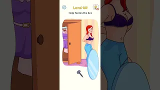 Dop 3 level 169 help fasten the bra #shorts #dop3 #gameplay #mobilegames