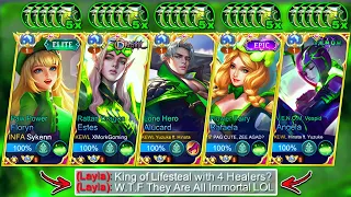 ALUCARD with 4 HEALERS is 100% CHEATING (this should be illegal) - 5 MAN ALL IMMORTAL WTF!!! 🤣