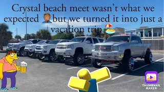 Trip to Crystal beach | truck meet was a bust 🥲| vacation trip 🏖