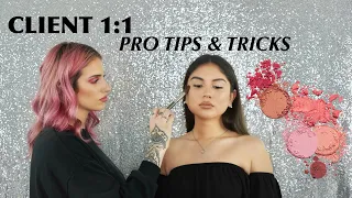 Client Makeup Application l Pro Artist Tips & Tricks