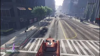 Grand Theft Auto Online- Khanjali rampage (for all the trouble NPCs have caused me)
