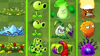 The Supreme Power Of Plants Evolution - NOOB vs PRO vs GOD - Who is Strongest ？- Plants vs Zombies 2