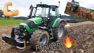 FarmVlog #60 | Winterfurche ziehen! | Pfügen 2020 bei Nacht! | AgrarLED | Moareida Agrar