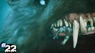 God of War Ragnarök - The Giant Wolf Eats Kratos