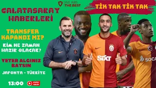 GALATASARAY SAMSUNSPOR MAÇI HAZIRLIKLARI / TRANSFER YAPILACAK MI?