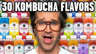 We Tried EVERY Kombucha Flavor