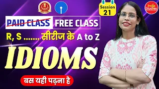 A To Z Idioms # Session_21  ||  Useful All Competitive Exams  ||  By Soni Ma'am