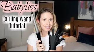 BEACH WAVES TUTORIAL | SHORT HAIR BABYLISS TUTORIAL | HOW TO USE BABYLISS CURLING WAND