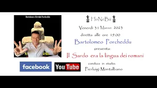 Il Latino è la lingua dei Sardi. Relatore Bartolomeo Porcheddu.
