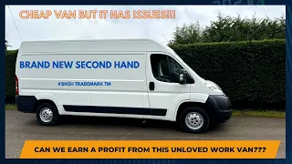 WE BUY A SLIGHTLY UNLOVED WORK VAN BUT WAS IT WORTH IT ???