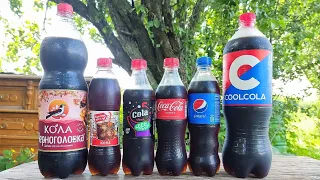 Импортозамещение Coca Cola vs Pepsi vs Cool Cola Кола Черноголовка и кое что еще  слепая дегустация