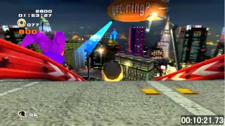 Sonic Adventure 2 Any% speedrun 38:41.16