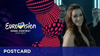 Postcard of Lucie Jones from the United Kingdom - Eurovision Song Contest 2017