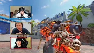 Killing Streamers in Call of Duty: Mobile (BOTH POV’S + Funny Reactions)