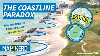 The Coastline Paradox: What's The Longest Coast? (Hint: It Doesn't Exist)