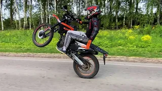 КРАСИВЫЙ СТАНТ на Regulmoto Sport 003 pro