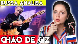 RUSSA REAGE | Zé Ramalho - Chão de Giz | REACT e ANÁLISE DAS LETRAS