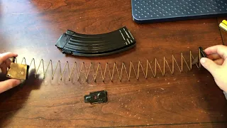 Bulgarian AK-47 7.62x39mm 30-Round Steel Magazine- Assembly/ Disassembly