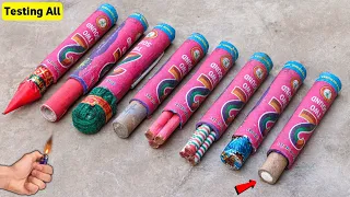 2 Sounds & Diwali Crackers Combos Experiment | Patakhe Fireworks Experiment