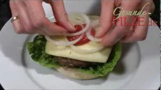 Vegetarische Pilzburger