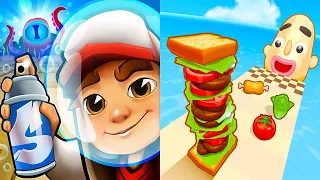 Subway Surfers Underwater 2024 VS Sandwich Runner