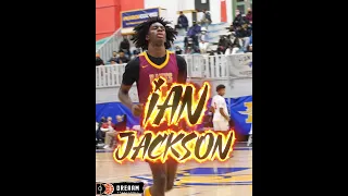 IAN JACKSON #6 player in class of 2024 | basketball mix