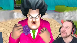 ПОКАЗАЛ ФОКУС МИСС ТИ Прохождение игры Scary Teacher 3D