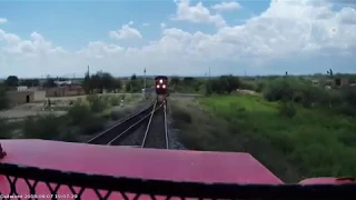 Choque de Trenes en "Opal"  Zacatecas 4004 vs. 4044, Se recomienda discrecion.