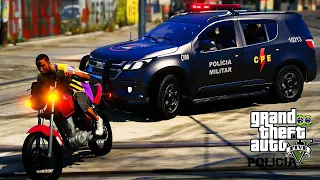 EMOCIONADO PINOTE MAL SUCEDIDO | ENQUADRO | GTA 5 VIDA POLICIAL (LSPDFR)