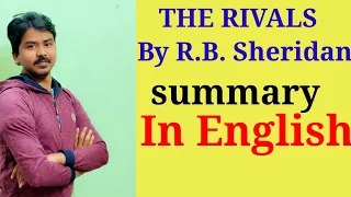 The Rivals Summary by R.B. Sheridan in English