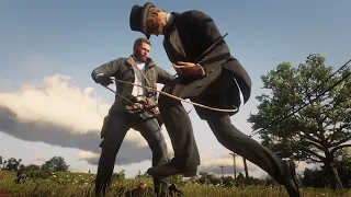 Red Dead Redemption 2 : Torturing and Killing NPCs With LASSO