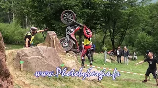 Trial motorbike crash compilation - 2017