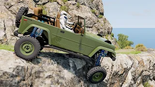 Cliff Accidents #1 - BeamNG DRIVE