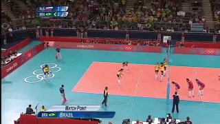 Brasil vs Rusia Ultimo ponto Londres 2012