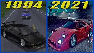 evolution Of Need For Speed   1994 - 2021