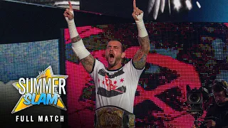 FULL MATCH — John Cena vs. CM Punk - Undisputed WWE Title Match: SummerSlam 2011