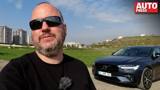 Volvo S90 Recharge T8 AWD test sürüşü | Sinan Sertoğlu