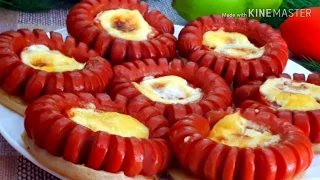 Минутная Закуска из Сосисок  вкуснота к любому столу