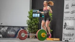 Femme 58kg A - 2018 Championnat de France d'haltérophilie